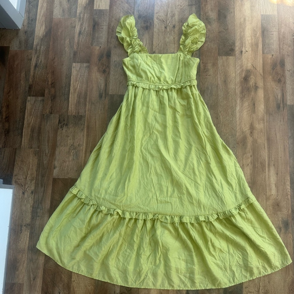 Blu Pepper Light Green Women’s Dress